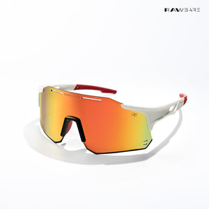 Glide Max - Frost Fire Polarized Wrap Around Sunglasses - RB2641