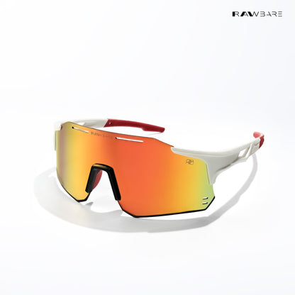 Glide Max - Frost Fire Polarized Wrap Around Sunglasses - RB2641