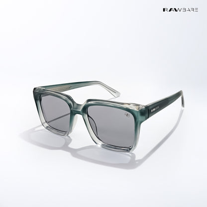 Srinagar Noir - Steel Blue Square Sunglasses - RB2785