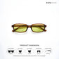 Shimla Whisper - Sun Moss Rectangle Sunglasses - RB2778