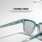 Srinagar Noir - Steel Blue Square Sunglasses - RB2785