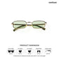 Heat - Burn Rectangle Sunglasses - RB2901