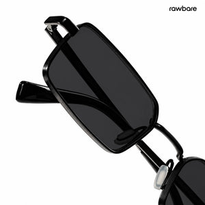 Heat - Coal Rectangle Sunglasses - RB2900
