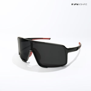 Ignite Gear - Dark Fire Polarized Wrap Around Sunglasses - RB2637