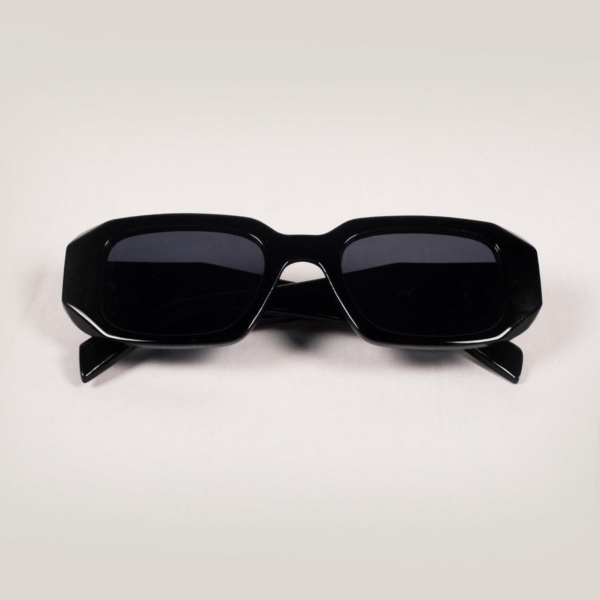 Irregular Rectangle Sunglasses - Black / RB2341 - RawBare