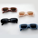 Irregular Rectangle Sunglasses - Black / RB2341 - RawBare