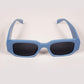 Irregular Rectangle Sunglasses - Blue / RB2342 - RawBare