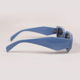 Irregular Rectangle Sunglasses - Blue / RB2342 - RawBare