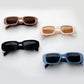 Irregular Rectangle Sunglasses - Pink / RB2343 - RawBare