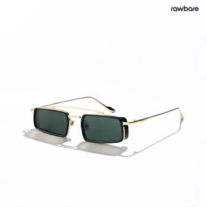 Landscape - Valley Polarized Geometric Rectangle Sunglasses - RB2888