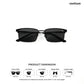 Lava - Magma Square Sunglasses - RB2896