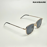 Metal Glint Sunglasses - Black Gold / RB2433 - RawBare