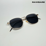 Metal Glint Sunglasses - Black Gold / RB2433 - RawBare