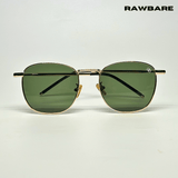 Metal Glint Sunglasses - Green Gold / RB2435 - RawBare