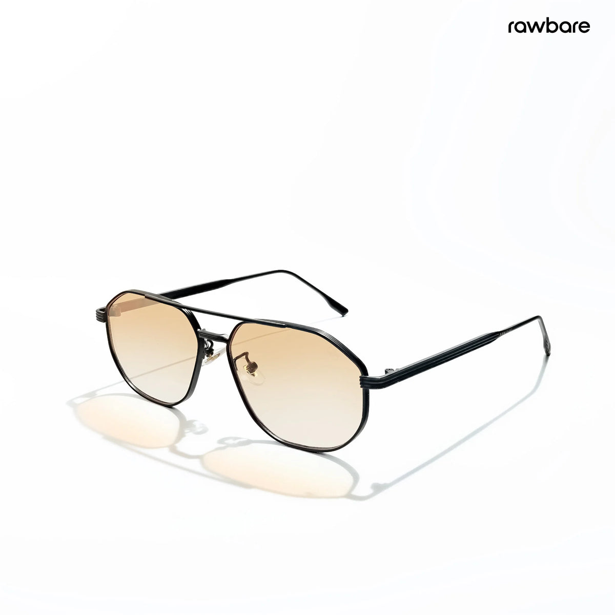 Mountain - Sunset Geometric Aviator Sunglasses - RB2877