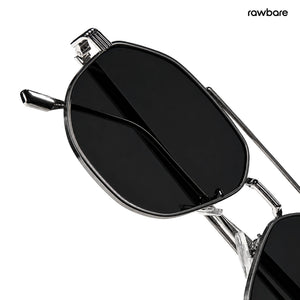 Mountain - Peak Geometric Aviator Sunglasses - RB2878