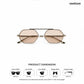 Nomad - Lantern Geometric Hexagon Sunglasses - RB2872