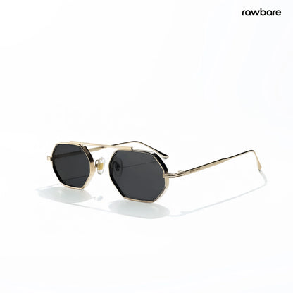 Nomad - Scout Geometric Hexagon Sunglasses - RB2874