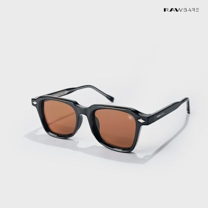 Nova - Brown Black Square Sunglasses - RB2745