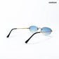 Ocean - Pearl Oval RImless Sunglasses - RB3004