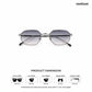 Orbit - Meteor Hexagonal Square Sunglasses - RB2977