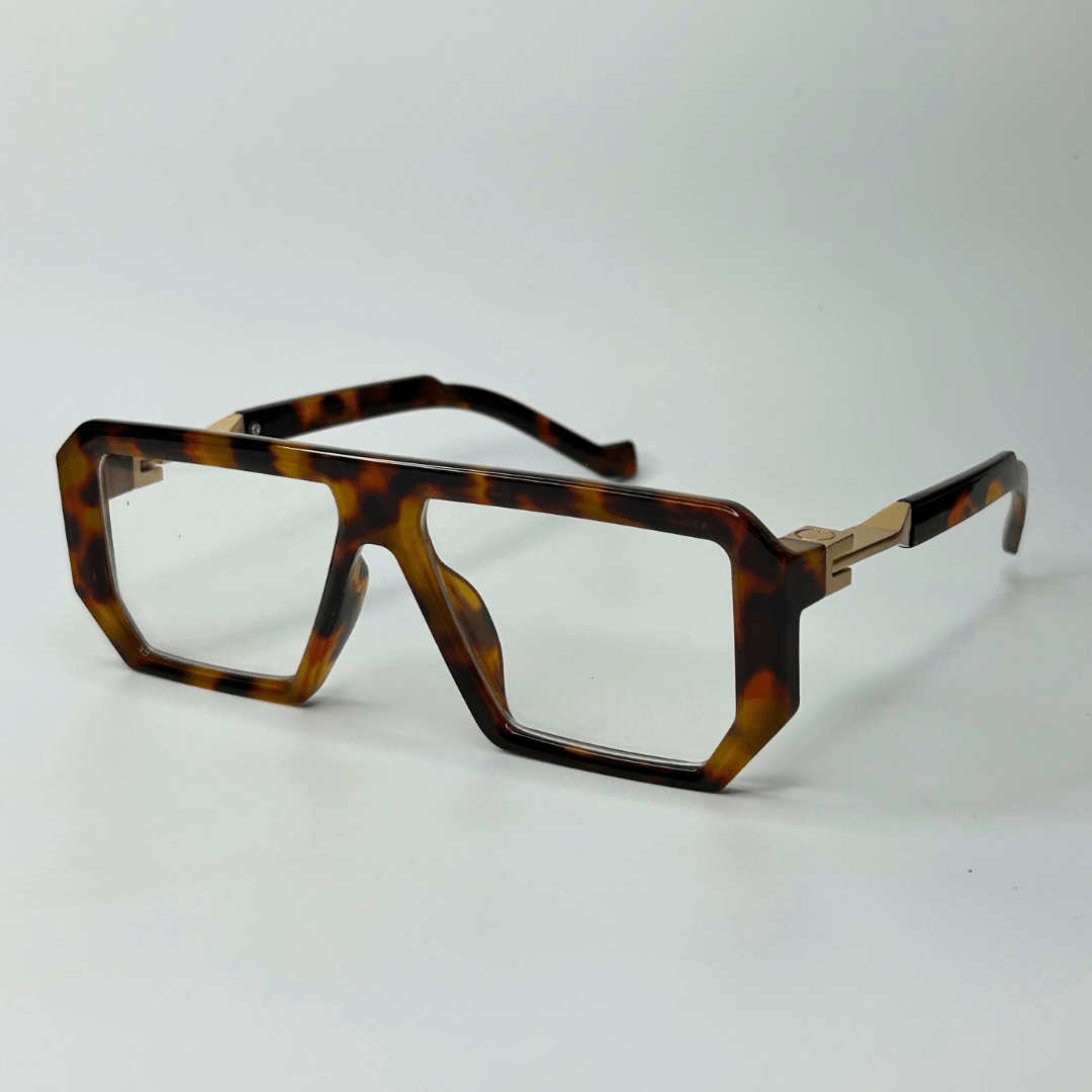 Oversized Retro Sunglasses - Cheetah / RB2314 - RawBare