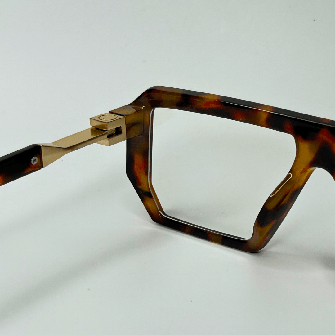 Oversized Retro Sunglasses - Cheetah / RB2314 - RawBare
