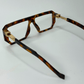Oversized Retro Sunglasses - Cheetah / RB2314 - RawBare