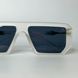 Oversized Retro Sunglasses - Clear / RB2315 - RawBare