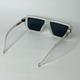 Oversized Retro Sunglasses - Clear / RB2315 - RawBare