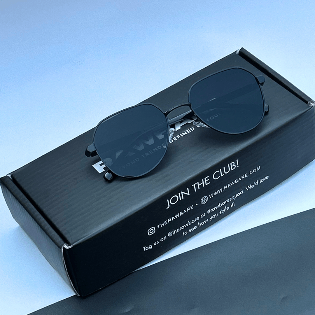 Pilot Luxe Edition Sunglasses - All Black / RB2317 - RawBare