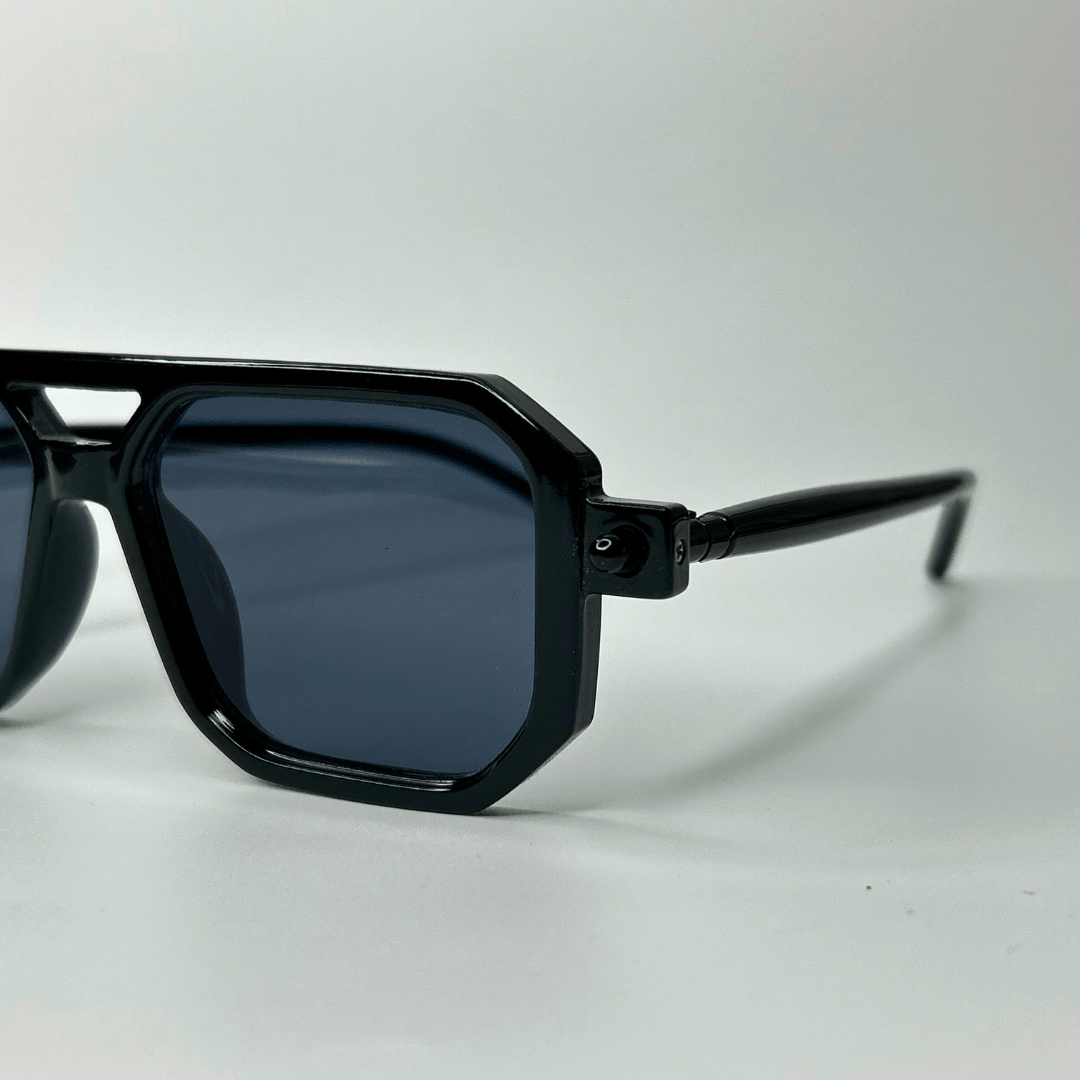 Poly Square Sunglasses - All Black / RB2301 - RawBare