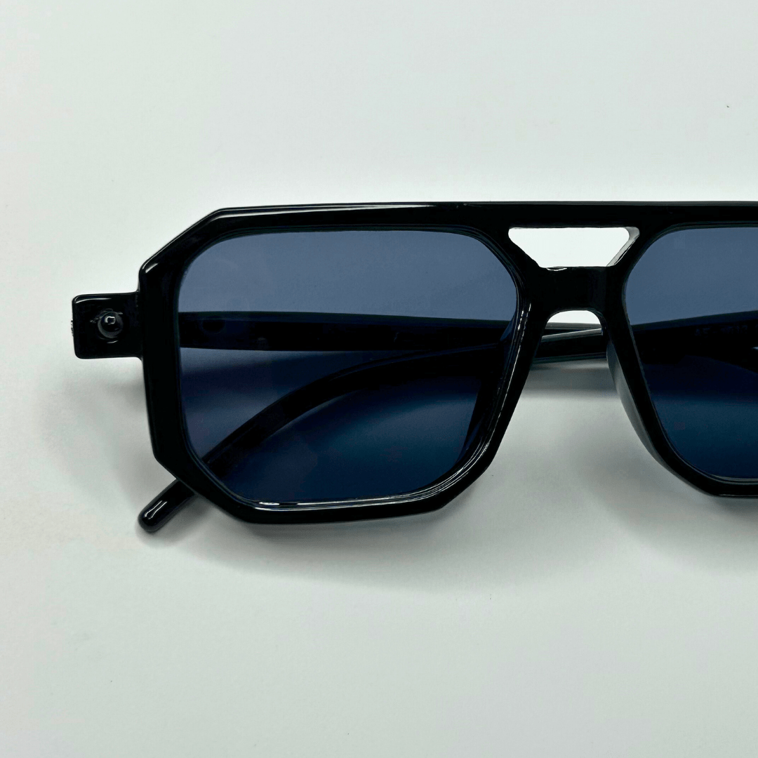 Poly Square Sunglasses - All Black / RB2301 - RawBare