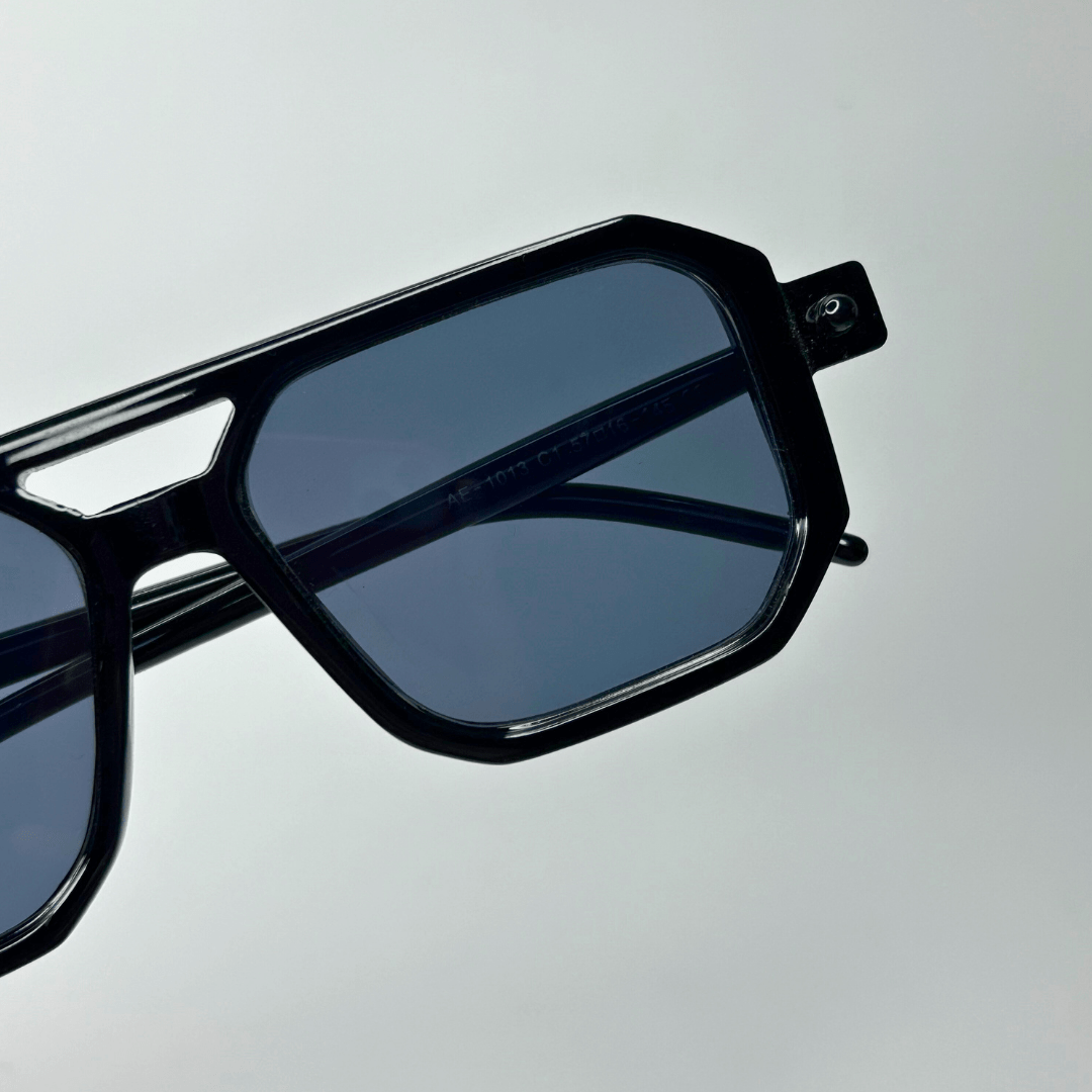 Poly Square Sunglasses - All Black / RB2301 - RawBare