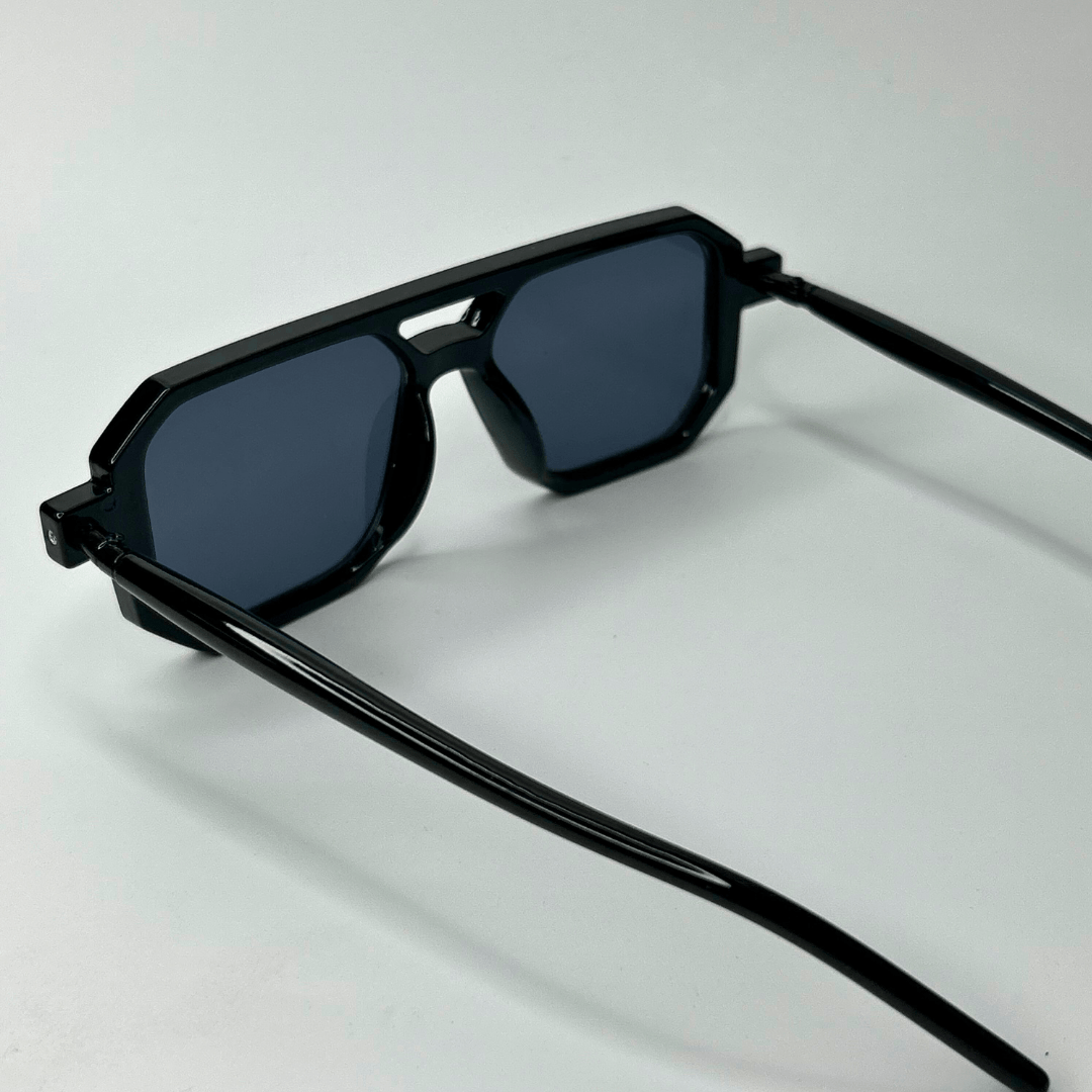 Poly Square Sunglasses - All Black / RB2301 - RawBare