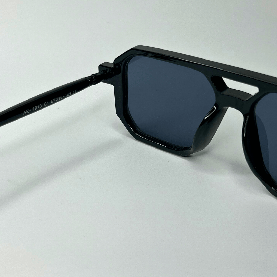 Poly Square Sunglasses - All Black / RB2301 - RawBare