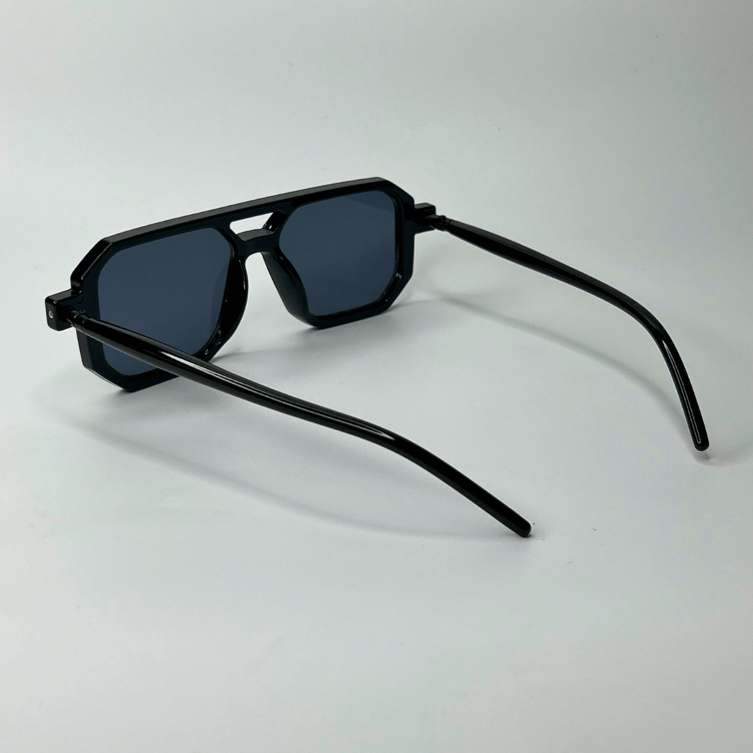 Poly Square Sunglasses - All Black / RB2301 - RawBare