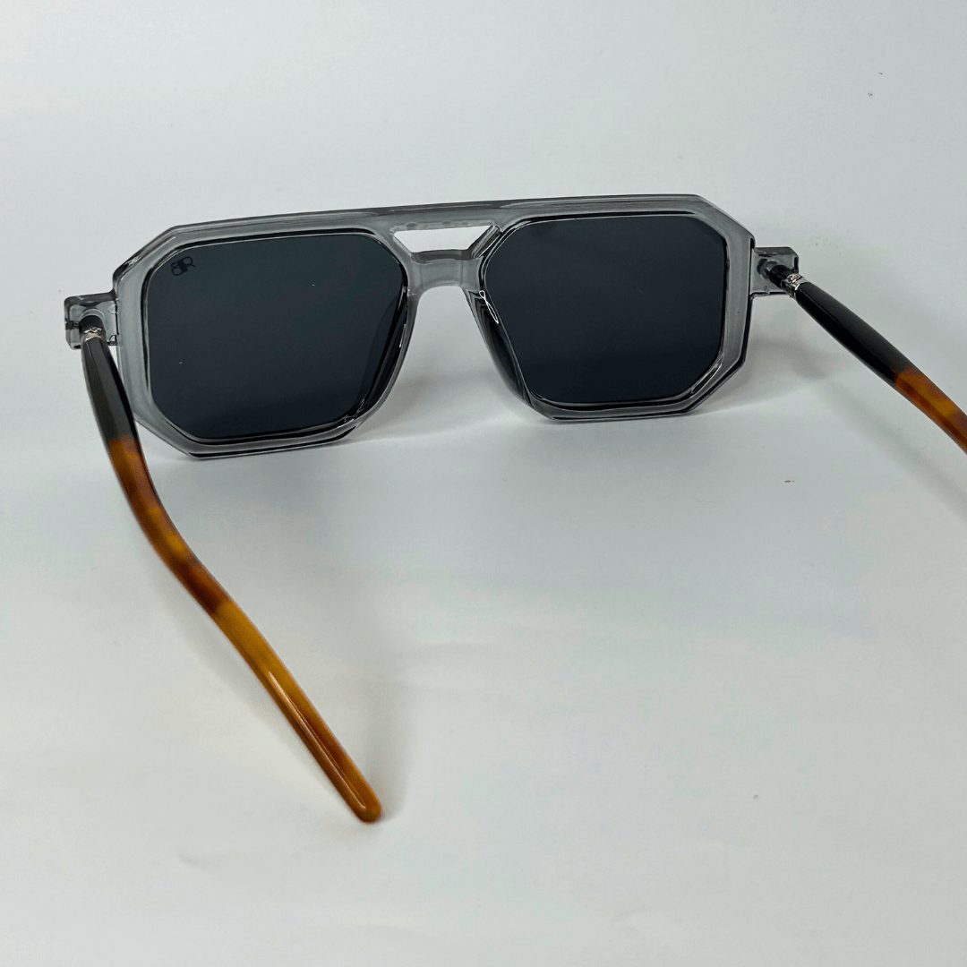 Poly Square Sunglasses All Grey RB2302 RawBare