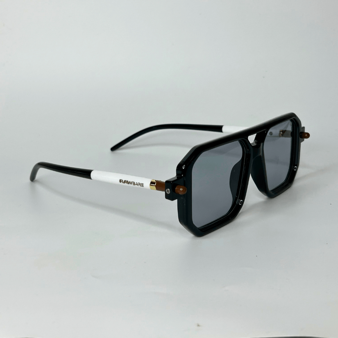 Poly Square Sunglasses - Black Grey / RB2304 - RawBare