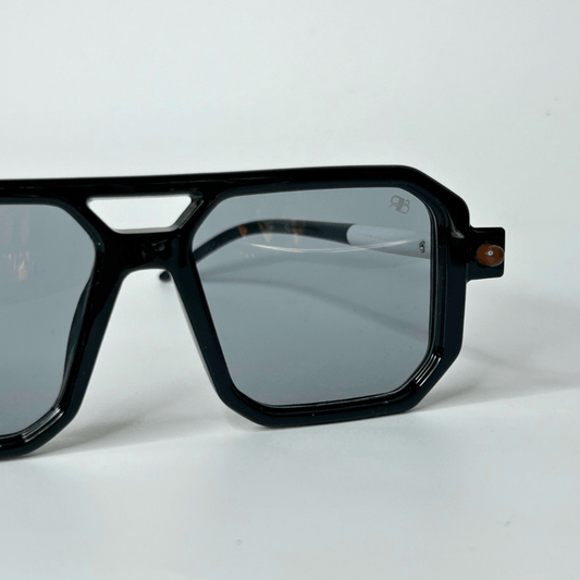 Poly Square Sunglasses - Black Grey / RB2304 - RawBare