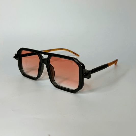 Poly Square Sunglasses - Black Orange / RB2305 - RawBare