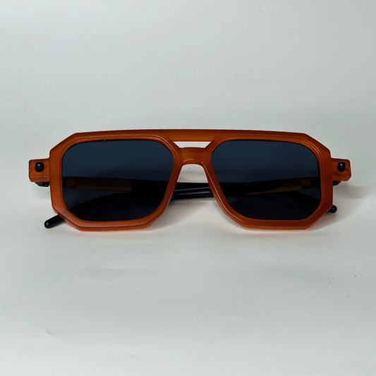 Poly Square Sunglasses - Orange / RB2309 - RawBare