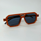 Poly Square Sunglasses - Orange / RB2309 - RawBare