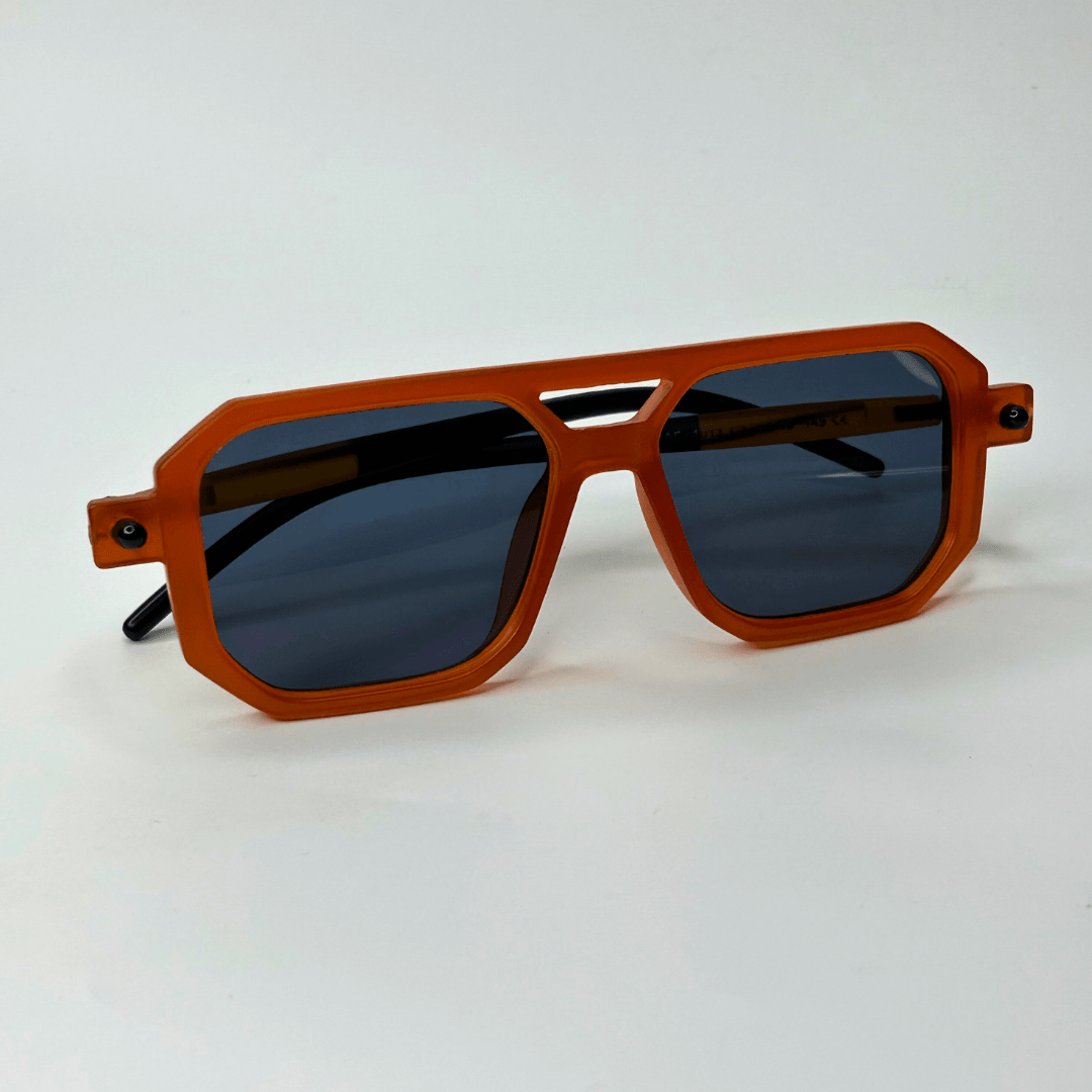 Poly Square Sunglasses - Orange / RB2309 - RawBare