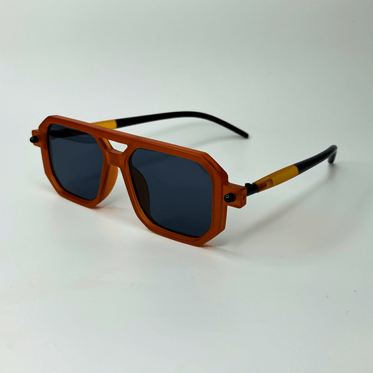 Poly Square Sunglasses - Orange / RB2309 - RawBare