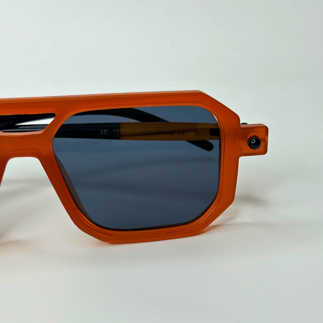 Poly Square Sunglasses - Orange / RB2309 - RawBare