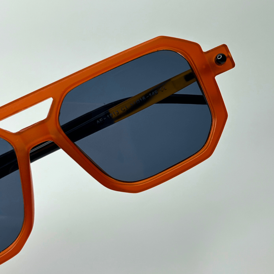 Poly Square Sunglasses - Orange / RB2309 - RawBare