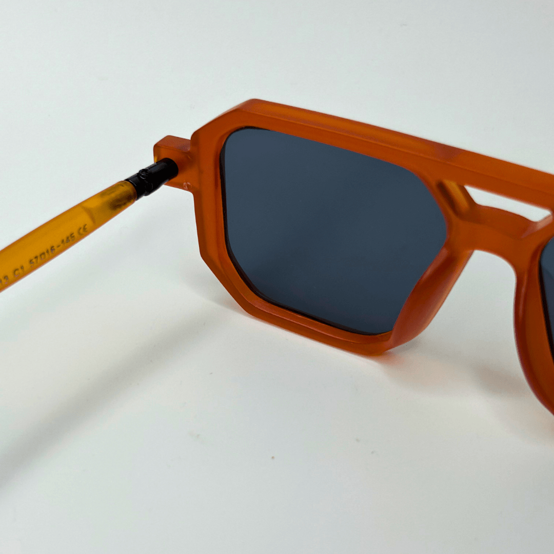 Poly Square Sunglasses - Orange / RB2309 - RawBare