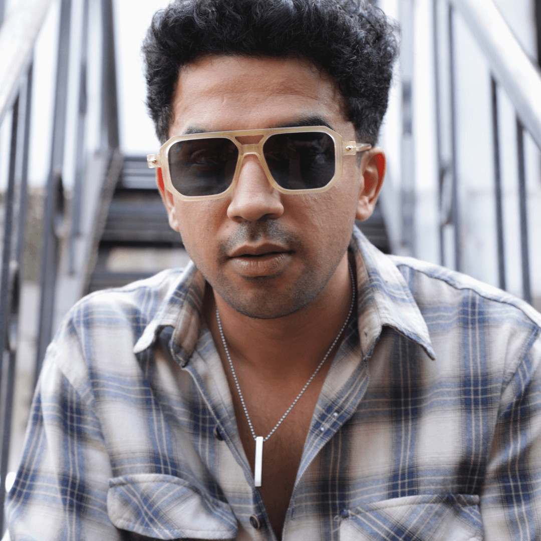 Poly Square Sunglasses - Pale Brown / RB2310 - RawBare