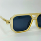 Poly Square Sunglasses - Pale Brown / RB2310 - RawBare
